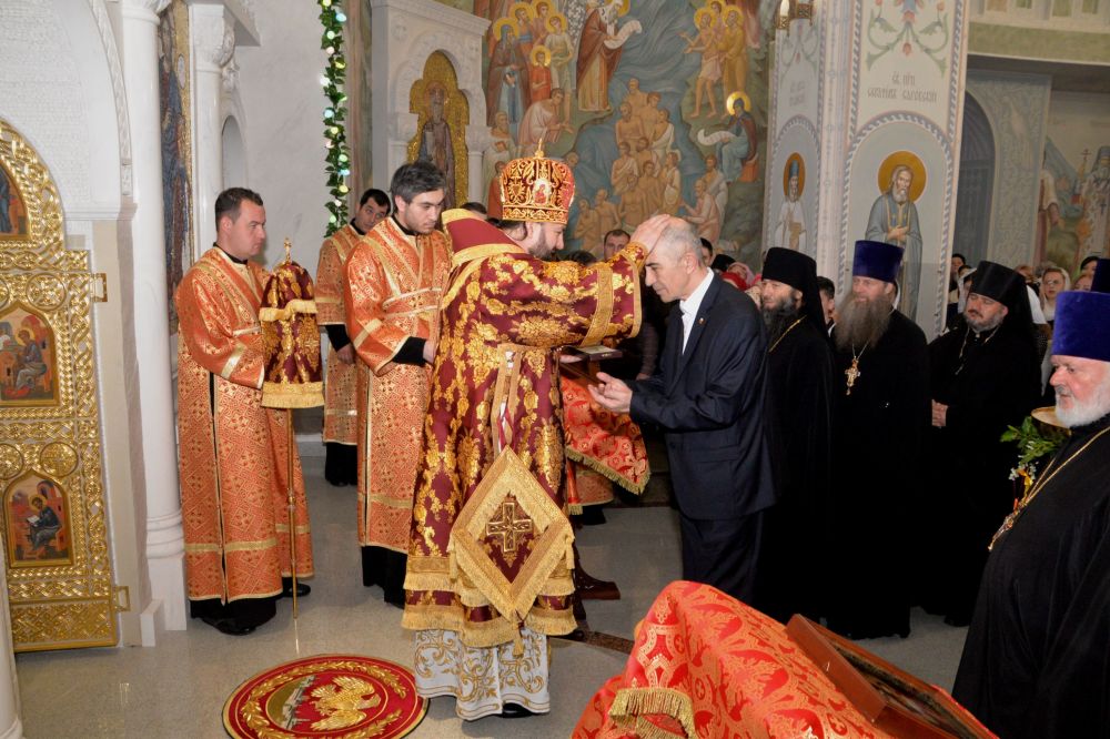 Коста Дзугаев награжден медалью ордена Русской Православной Церкви "Честь и Слава" ll степени
