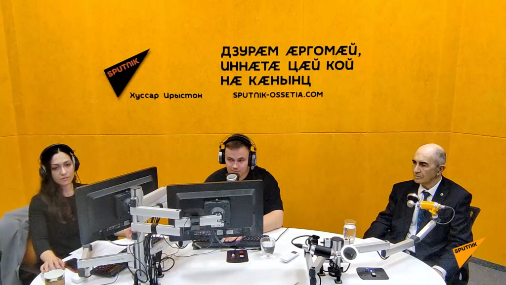 Коста Дзугаев в эфире на радио Спутник